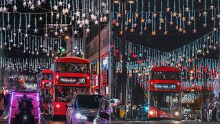 CRISTMAS LIGHTS Switch ON NOW😍🇬🇧 [upl. by Kasevich]