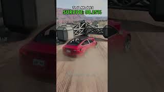 Jump Brake and Survive test beamngdrive beamng gaming [upl. by Adniled]