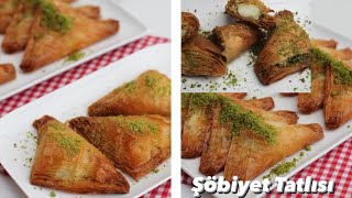 Söbiyet Tatlisi  Baklava mit Grießpudding  Söbiyet Tatlisi yapimi  türkische Süßspeise [upl. by Aremmat603]