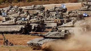 Israel military unit prepares near border with Lebanon [upl. by Slosberg245]