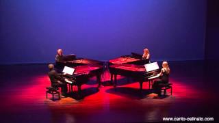 Canto Ostinato live in Veldhoven 2012 by Piano Ensemble [upl. by Lathe435]