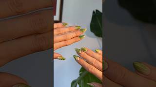 Robię paznokcie inspirowane ogórkiem 🥒 paznokcie 3dnailart nailsinspo nailart manicure diy [upl. by Mumford]