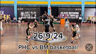 PHC vs BM middle school basketball WDC 26924 [upl. by Engen]