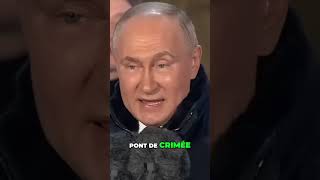 POUTINE  NOUS AGISSONS PAR DES ACTES ET NON DES PAROLES  crimée ukraine news russia poutine [upl. by Anaujait]