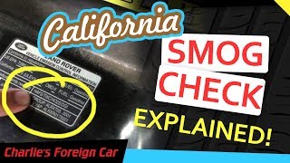 California SMOG Check  Why and When Moving to California [upl. by Gavini240]