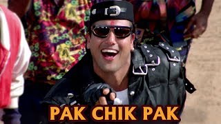 Pak Chik Pak Raja Babu  4K Ultra HD Video Song  Govinda amp Shakti Kapoor  Raja Babu [upl. by Chelsae428]