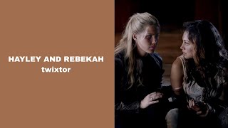 Hayley and Rebekah twixtor  the originals  1080p [upl. by Garland]