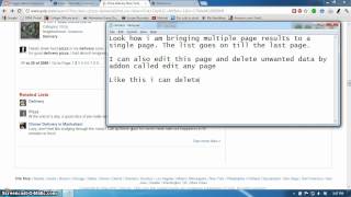 data extraction  Multiple page result to single page [upl. by Caritta]