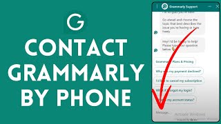 How to Contact Grammarly By Phone  Contact Grammarly [upl. by Aehtla]