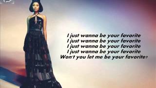 Nicki Minaj  Favorite feat Jeremih Lyrics [upl. by Ellennej]