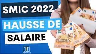 Calcul SMIC 2022 salaire brut en net revalorisation montant mensuel et horaire [upl. by Zabrine]