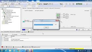 how to download program in sinamics g120S120 drive with starter scout software [upl. by Rexferd963]