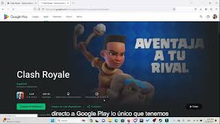 Como tener Clash Royale en PC Fácil 2023 [upl. by Colin465]