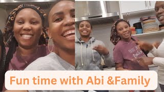 Fun time Cooking with Abi amp Family [upl. by Anahsal724]