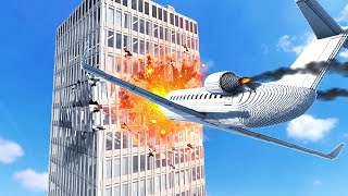 Realistic Plane Crash 😱 2  Teardown [upl. by Aeneus]