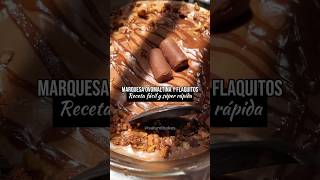 Marquesa de chocolate venezolana con Ovomaltina con Flaquitos recetas postres postrefacil parati [upl. by Crispin]