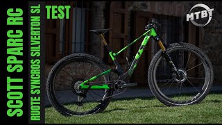 Scott Spark RC 2022 TEST con cerchi Syncros Silverton SL  MTBT [upl. by Gahl773]