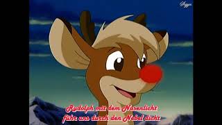 Rudolph das kleine Rentier  Rudolph  mit Text [upl. by Rodl]