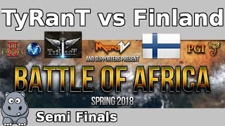 BoA  Semi  TyRanT vs Finland [upl. by Ativoj]