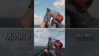 CALL OF DUTY  MOBILE VS BLACK OPS NAIL GUN INSPECTION shorts ytshorts codmusa codmbrasil [upl. by Durrett]