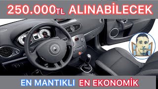 250000 Lira İle ALINABİLECEK ARABALAR EN MANTIKLI OTOMOBİLLER 2023 250BİN TL ARABA ÖNERİLERİ [upl. by Alyahsal]