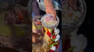 Hardworking boy selling bhelpuri in train 🚆 shorts trending foodiesaao [upl. by Capello]