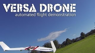 Versa Drone  Automated flight demonstration [upl. by Lebama]