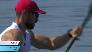 Men’s K1 5000m  2023 ICF Canoe Kayak Sprint World Cup Poznan [upl. by Ruddy]