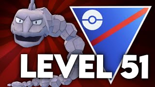 LEVEL 51 ONIX IS CRUSHING NOCTOWL IN THE GREAT LEAGUE  Pokémon GO PvP [upl. by Ttessil429]