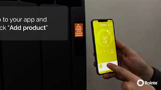 Connect Rointe heating with iOS device [upl. by Sivehc588]