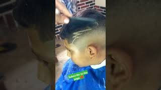 رسم خط احترافي 💯 ♥️ 💈 Hairdressing coiffeur hair barber hairstyle hairdressing [upl. by Nahgem]