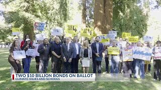 Supporters hold rally for Prop 4 in California [upl. by Foy]