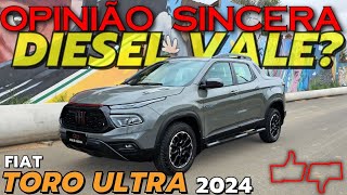 FIAT Toro Ultra Diesel 4x4 Picape BRUTA Vale a pena Preço PROBLEMAS consumo AVALIAÇÃO COMPLETA [upl. by Alfredo]