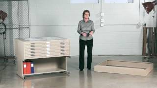 Safco 10 Drawer Flat File [upl. by Ecille]