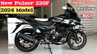 New 2024 Model Bajaj Pulsar 220F Review  Price  Mileage  Feature  Pulsar 220F 2024 Model [upl. by Mat]