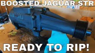 JAGUAR S TYPE R CUSTOM SUPERCHARGER BUILD Eaton M112 Rebuild amp Paint  Restoration Update [upl. by Eimmas692]