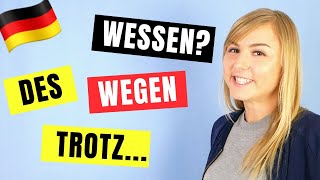 DER GENITIV  Einfach erklärt für Deutschlerner A2C1 [upl. by Antonella316]