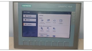 Pengetesan Siemens KTP700 Basic 6AV2 1232GB030AX0 [upl. by Tihw]