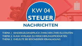 Steuernachrichten  Update 042020  Kostenlos amp schnell informiert [upl. by Dunston]