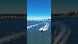 jetski in Brightlingsea drone music darude sandstorm sea paddleboarding dronefootage happy [upl. by Arreyt270]