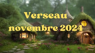 🦊VERSEAU NOVEMBRE 2024🍄Changer de perception  transformation 🍁 [upl. by Adnalu]