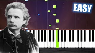 Edvard Grieg  In The Hall Of The Mountain King  EASY Piano Tutorial by PlutaX [upl. by Mossman]