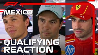 Drivers React After Qualifying  2024 Mexico City Grand Prix [upl. by Dubenko]