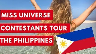 When Miss Universe 2017 Contestants Tour the Philippines [upl. by Craner]