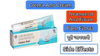 CremaAno Cream Uses in Hindi  Side Effects  Dose SucralfateMetronidazoleLignocaine PilesFissur [upl. by Ellecram]