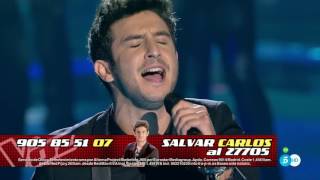 Carlos Torres quotNo me comparesquot  Semifinal  La Voz 2016 [upl. by Adnolohs941]