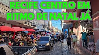 PROMOÇÃO DE ÁRVORES DE NATAL NAS LOJAS DO CENTRO DO RECIFE PERNAMBUCO [upl. by Octavla]