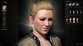 EVE ONLINE  Character creation  Female Amarr Amarr [upl. by Rett]