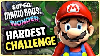 I Crushed Mario Wonder TOUGHEST Level [upl. by Ecyak]