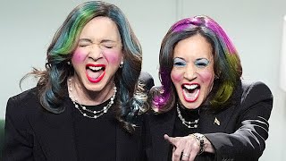 Kamala Harris Stuns Fans with Surprise SNL Cameo Alongside Maya Rudolph [upl. by Bilak]